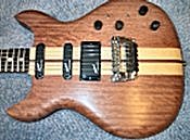 Completed Guitar body with hardware